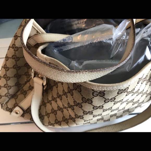 Gucci canvas hobo purse - Picture 5 of 11